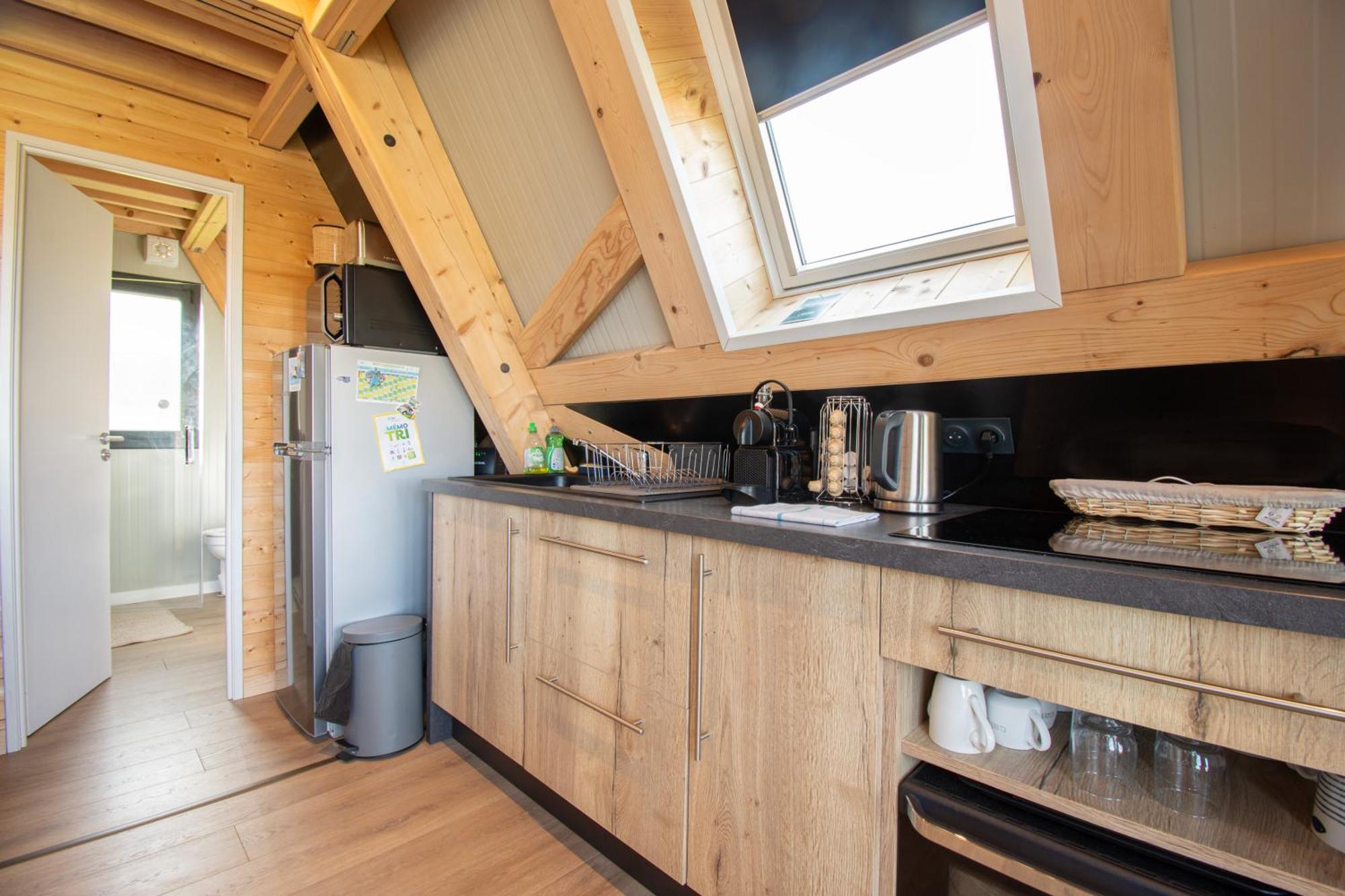 Le Tipi Bleu Tiny House Neuve Avec Terrasse Et Jardin Villa Camaret-sur-Mer Exteriör bild