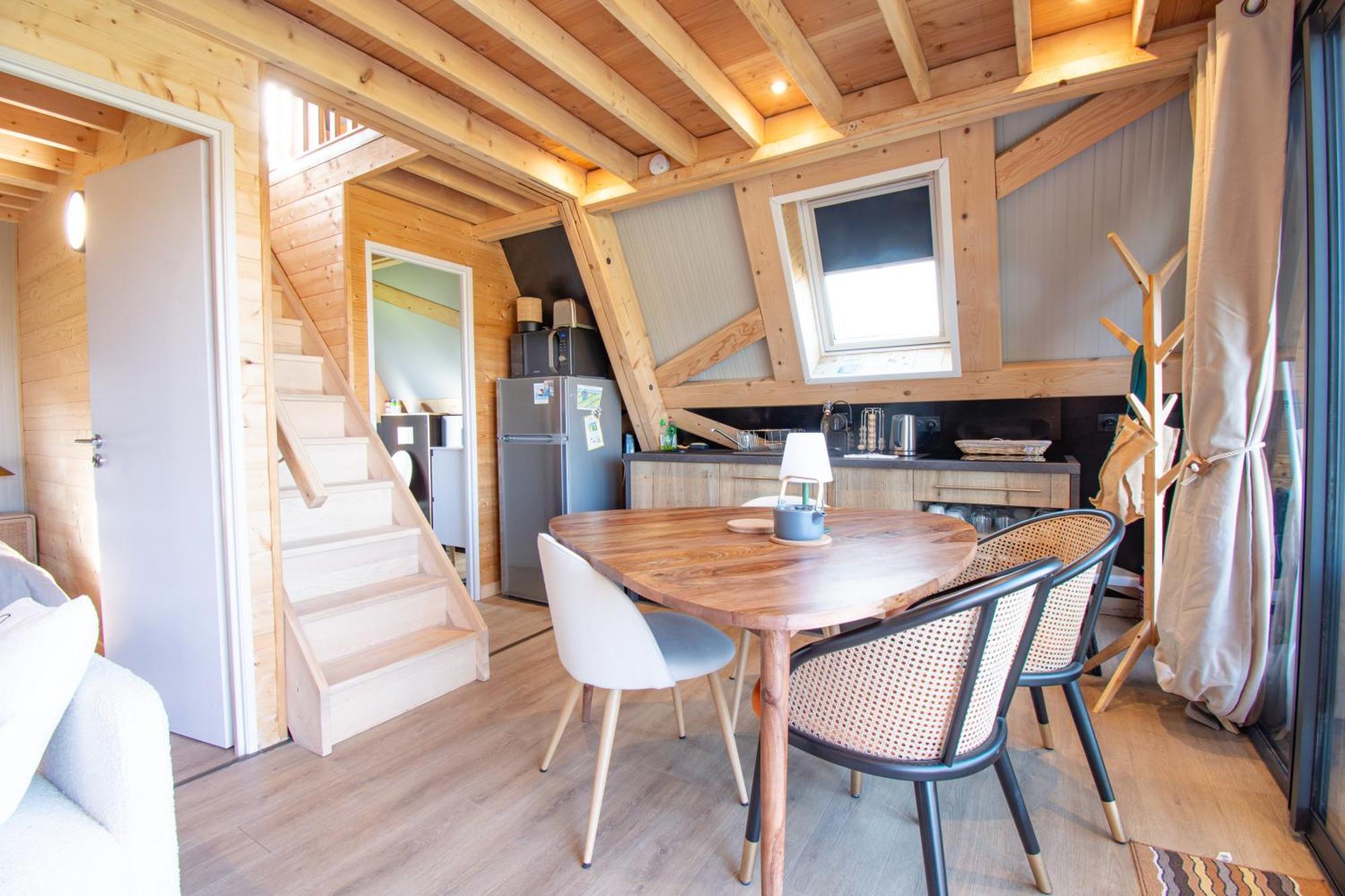 Le Tipi Bleu Tiny House Neuve Avec Terrasse Et Jardin Villa Camaret-sur-Mer Exteriör bild