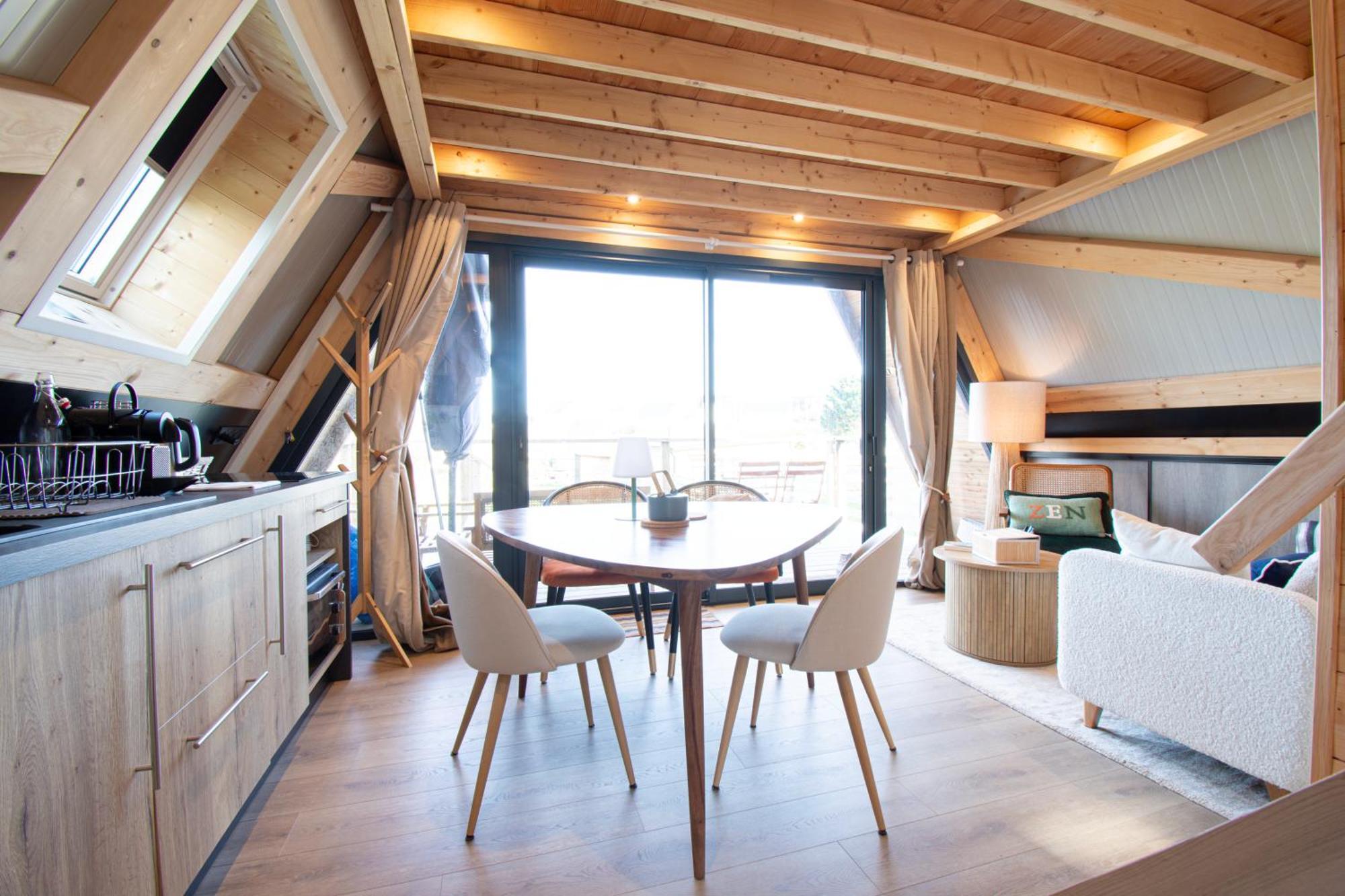 Le Tipi Bleu Tiny House Neuve Avec Terrasse Et Jardin Villa Camaret-sur-Mer Exteriör bild